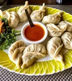 Chicken Momos, Fries Type : Deep Fry
