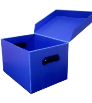 Polypropylene Box, Colour : Blue