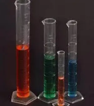 Plastic Measuring Cylinder, Size :Cutomized