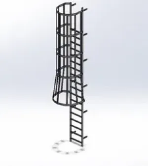 Staircase Monkey Ladders, Material : Aluminium