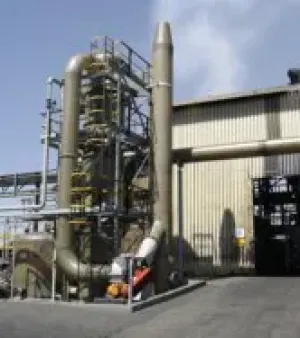 Ammonia Scrubber, Material : FRP