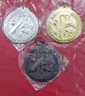 Sports Metal Medal, Colour : 3 Available