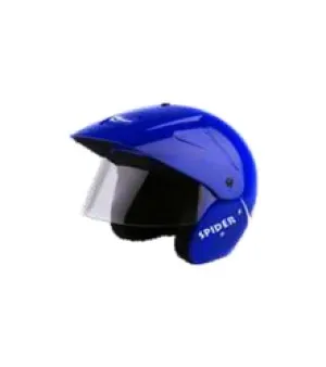 Open Face Blue Helmet, Application ; Safety