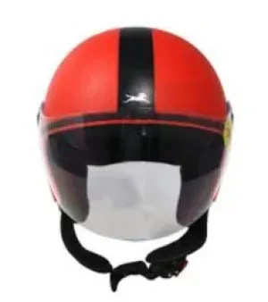 Fiber Half Face Helmet, Material : Fiberglass