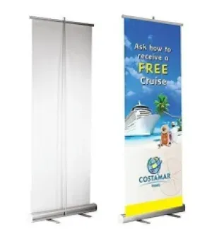 Roll up Banner,  Material : Aluminium