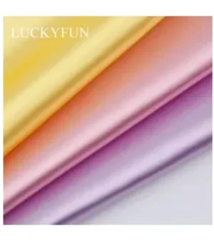 Light Colored Satin Fabric Elastic Silk Spring/Summer Satin Dress Pyjamas Lining Fabric