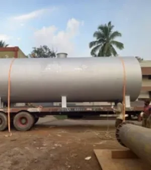 Oil Fuel Storage Tank Fabricated, Shape : Cylinder