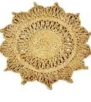 Jute Coaster, Colour : Brown