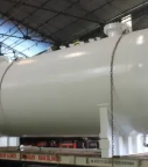 Propane Gas Storage Tank, Color : White