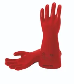 Electrical Rubber Safety Glove, Usage : Construction/Heavy Duty Work