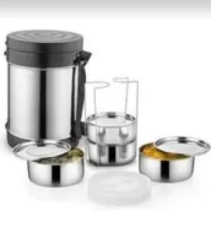 Stainless Steel Insulated Tiffin, Application : Food