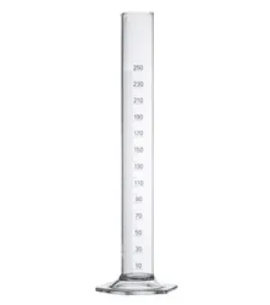 Graduated Measuring Cylinder, Material : Borosilicate Glass