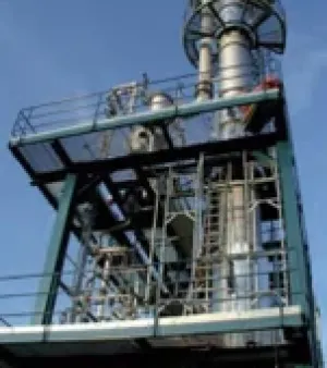 Fractionating Columns, Finishing : Mirror polishing