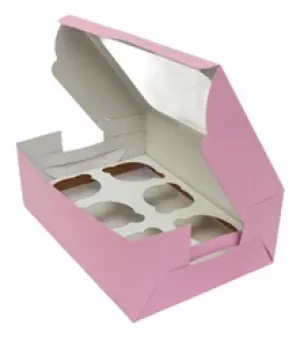 Pink Paper Material Egg Box, Type : Box