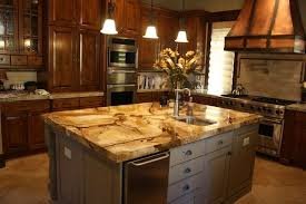 Wood Quartzite Kitchen Countertops