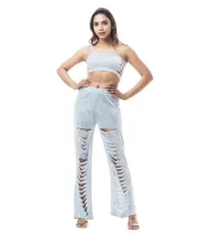 Top Pant Western Set
