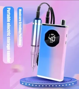 40000rpm Nail Drill Machine 5 Speeds High speed low noise Small and light, carry it with you Nail Drill ail Art Tools