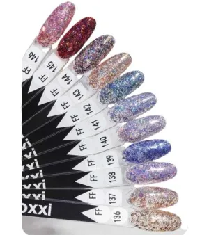 OXXI professional 33 color sequin nail polish set nail salon can be customized