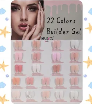 Maiden Nails OXXI Professional Builder Gel 22 Popular Colors OEM ODM High Quality Gel Polish for Nail Art Beauty Factory Outlet