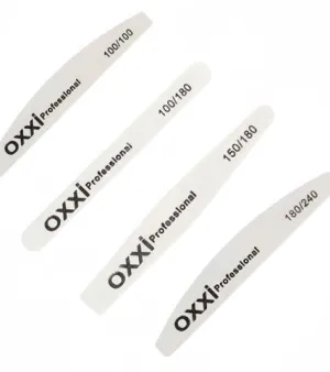 OXXI File 100/100 100/180 100/180 180/240 Professional Nail Tool For Nail Polishing