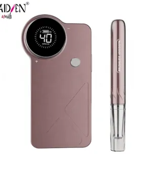 Maiden Nails Brushless Handpiece Nail Drill Machine Polisher Portable Type Rechargeable User-Friendly for Beginners