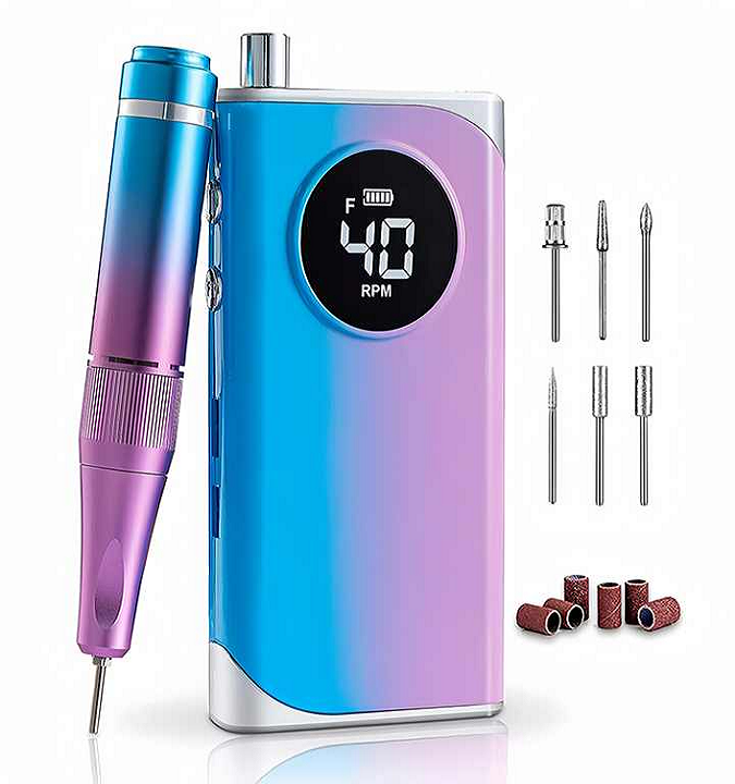 New explosive sander 40,000 turn portable polishing nail polish remover nail polish sander nail machines