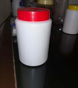 White Plastic Jar