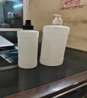 Empty Shampoo Bottles
