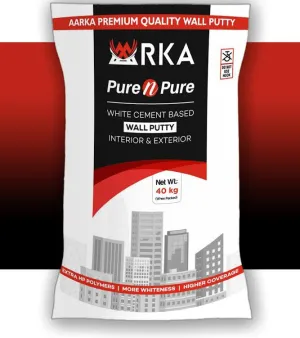 Aarka Premium Quality 40 Kg Wall Putty