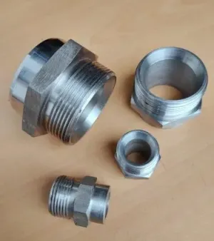 Ss Corrugated Flexible Metal Hose Fittings