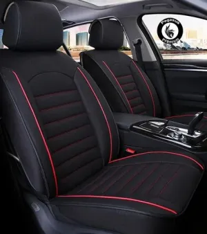 Leather seat cover