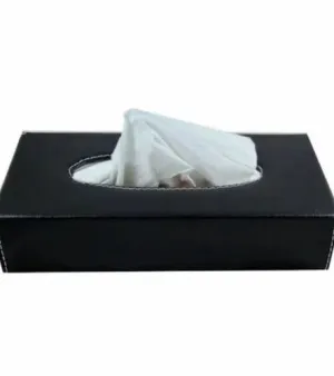 Leather Tissue Box