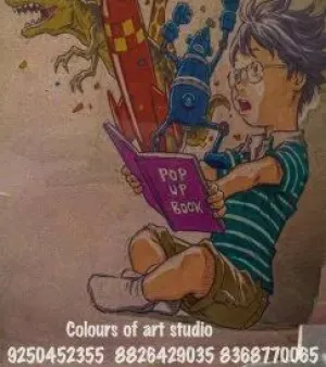 Wall Art Hand Paintings