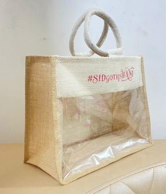 Pvc Window Jute Bag