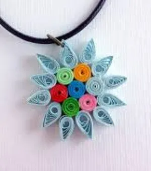 Quilling Paper Pendant