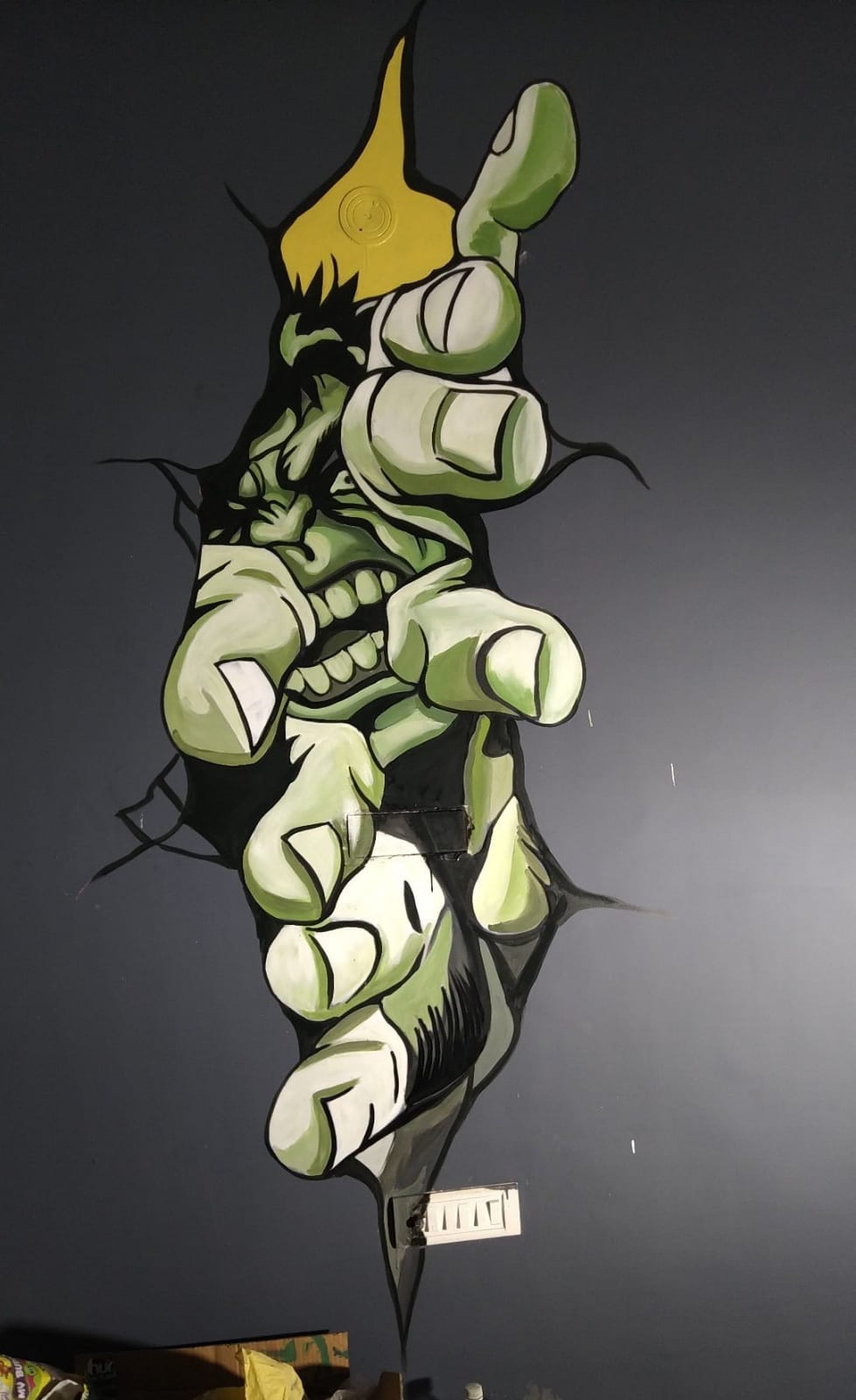 3D Graffiti Wall Art