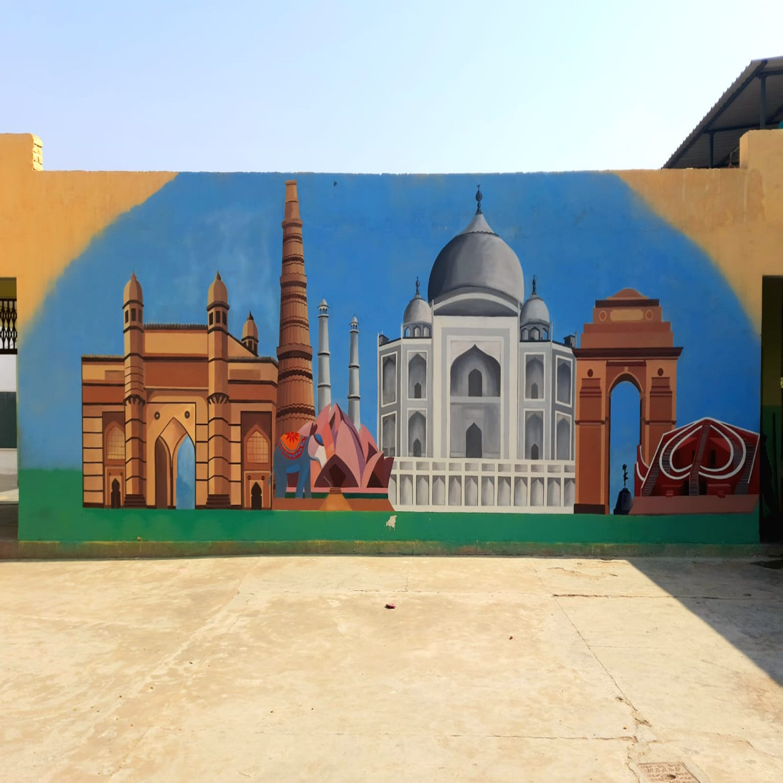 Street Graffiti Wall Art