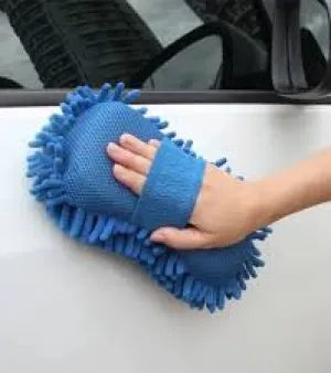 microfiber cleaning glove