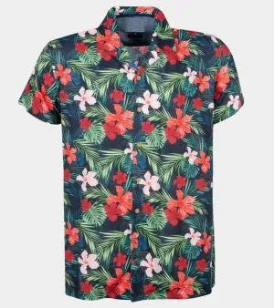 High Exclusive & Comfortable AOP Cotton Poplin Men's Long Shirt in competitive prices from Bangladesh