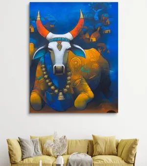 Nandi wall Painting