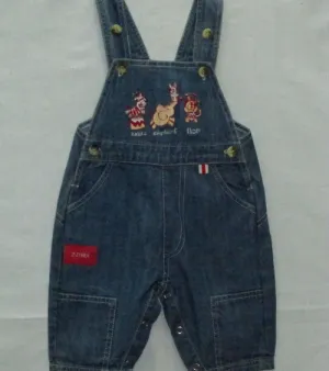 Kids Denim Dungaree Set