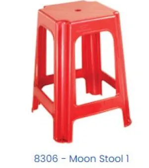 Plastic Red Stool