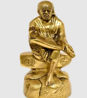 Idol Sai Baba is Sitting Position