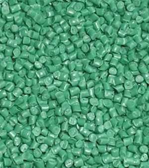 High Quality Bulk Supply HDPE Pellet Green Polyethylene Recycle Plastic Raw Material PCR Post Consumer HDPE Granules for Sale