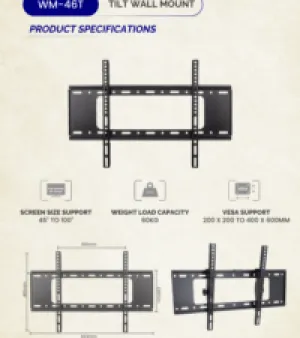 TV TILT WALL MOUNT