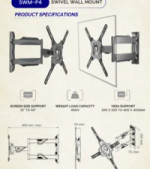 SWIVEL WALL MOUNT