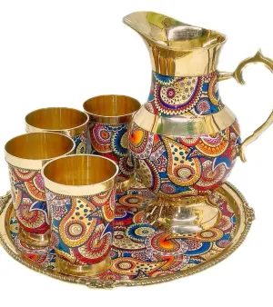 Brass Lemon Set