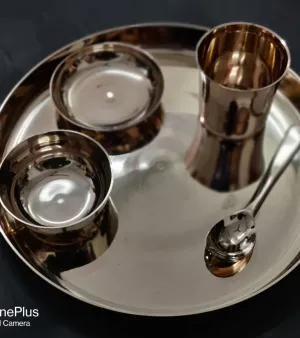 Pure Kansa Thali Set
