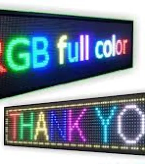 LED Ticker Display Board