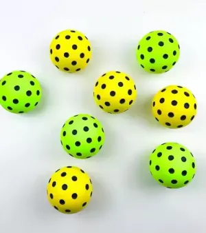 74MM Silent Pickleball Noiseless Indoor Practice Ball Made of PU Foam Sponge Material